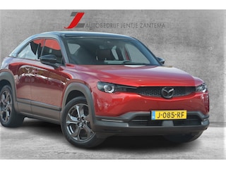 Mazda MX-30 e-SkyActiv 145 First Edition 36 kWh 11999 INCLUSIEF BTW Nederlandse auto 50801 NAP zeer compleet LED camera stoelverwarming leren bekleding premium kleur camera navigatie HUD pdc cv