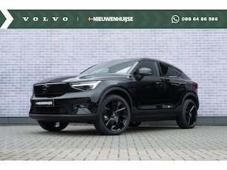 Volvo EC40 Extended Range Plus Black Edition | Pano Dak | Adaptieve Cruise | Warmtepomp | Getint Glas | Stoel-/Stuurverwarming | 360 Camera | Keyless | 20" LM