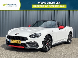 Fiat 124 Spider 1.4 MultiAir Turbo Abarth 16v 170k Automaat I Carplay I Cruise I Sportuitlaat I Stoelverwarming I Bose I