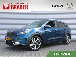 Kia Niro 1.6 GDi Hybrid ExecutiveLine | Trekhaak | Stuur-/stoelverwarming + ventilatie | Camera | Cruise adapt. | 18" LM | Leer | JBL audio |