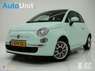Fiat 500 0.9 TwinAir Lounge Pistache | Panoramadak | Trekhaak | Virtual | Airco | Bluetooth
