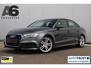 Audi A3 Limousine 35 TFSI CoD Advance Sport 150PK Automaat Virtual Cockpit 18 inch Navigatie Clima Cruise Stoelverwarming PDC Carplay Android Bluetooth Full LED S-Line