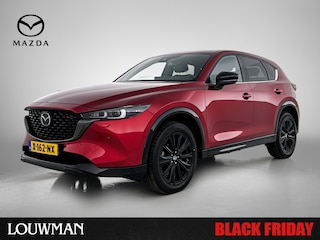 Mazda CX-5 2.0 e-SkyActiv-G M Hybrid 165 Homura Automaat | Zwarte Velgen | Lederen bekleding