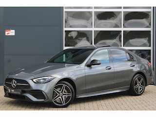 Mercedes-Benz C-klasse 300 e AMG Line Night | Pano | Memory | HUD | 360 | Burmester