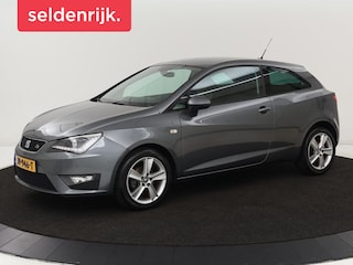 Seat Ibiza SC 1.4 TDI FR Connect | Stoelverwarming | Leder/Alcantara | Xenon | Navigatie | Climate control | Parkeerhulp | Cruise control