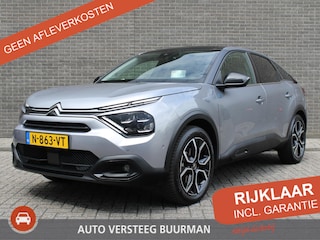 Citroën C4 Shine 50 kWh Automaat, Navigatie, Airco, Applecarpl./Andr. Auto, achteruitrijcamera