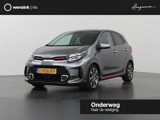 Kia Picanto 1.0 T-GDi GT-Line 5p | Schuif/Kanteldak | Lederen Bekleding | Navigatie | Apple Carplay/Android Auto | Parkeercamera | Climate Control | Cruise Control |