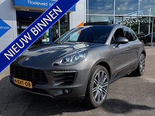 Porsche Macan 3.0 S 340PK | 1ste Eigenaar | Navi | Clima | Adap. Cruise | Leder+Verwarmd+Geventileerd+Elek.Verstel | Luchtvering | Panorama Schuifdak | Pdc V+A+Assist+Camera | Privacy Glass | 21''lm