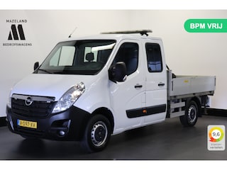 Opel Movano 2.3 CDTI 145PK BiTurbo L2 Openlaadbak - Airco - Navi - Laadkraan - € 19.950,- Excl.