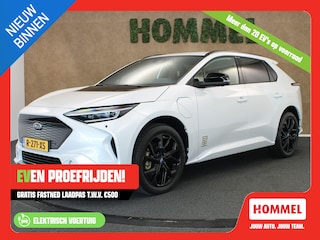 Subaru Solterra 71 kWh -ORIGINEEL NEDERLANDSE AUTO - ELEKTRISCHE ACHTERKLEP - ELEKTRISCH VERSTELBARE BESTUURDERSSTOEL - 20 INCH LICHT METALEN VELGEN - LEDEREN BEKLEDING - NAVIGATIE - ELEKTRISCHE ACHTERKLEP - UNIEKE KILOMETERSTAND