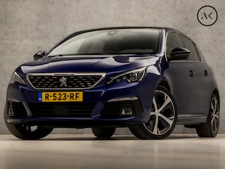 Peugeot 308 1.2 PureTech GT-Line Automaat (PANORAMADAK, APPLE CARPLAY, 360 CAMERA, LEDER/ALCANTARA, KEYLESS, SPORTSTOELEN, ADAPTIVE CRUISE, TREKHAAK, ZWART HEMEL, LED KOPLAMPEN, NIEUWSTAAT)