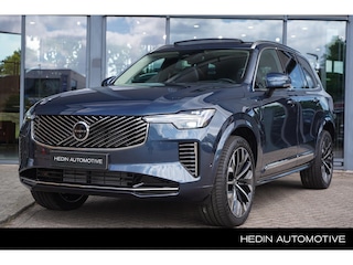 Volvo XC90 2.0 T8 Plug-in hybrid AWD Ultra Dark | Luchtvering | Bowers & Wilkins | Panoramadak | Stoelen verwarmd & Geventileerd | Head-Up Display | 360 Camera | Stoelmassage | Keyless Entry | Stuurverwarming