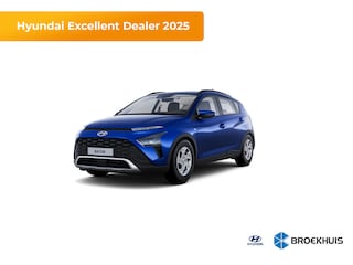 Hyundai Bayon i-Motion, | Actieve rijbaanassistentie (LKA) | Noodremassistent (FCA) met voetganger- en fietserherkenning plus kruisend verkeer (FCA-JX) | Stuurwiel, haptische feedback