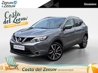 Nissan Qashqai 1.2 Tekna 1e Eigenaar | Panoramadak | Trekhaak | Climate Control | Cruise Control | Achteruitrijcamera | Volledig onderhouden! |