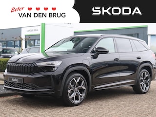 Skoda Kodiaq 1.5 TSI 204pk PHEV Sportline Business | CANTON audio | Wegklapbare trekhaak | Head-up display | Elek. verst. voorstoelen | LED Matrix | Dodehoeksensoren | 360° camera |