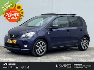 Seat Mii 1.0 FR-Line Connect / Elektrisch Glazen Schuif- en Kanteldak / Cruise Control / Parkeersensoren achter / Lederen Stuurwiel / Elektrische ramen voor / Telefoonhouder / Bluetooth / Radio / Airco