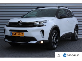 Citroën C5 Aircross 1.2 PURETECH 130PK SHINE AUTOMAAT / NAVI / LEDER / CLIMA / FULL-LED / PDC / 18" LMV / CAMERA / KEYLESS / ADAPT. CRUISECONTROL / 1E EIGENAAR / NIEUWSTAAT !!