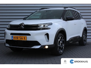 Citroën C5 Aircross 1.2 PURETECH 130PK SHINE AUTOMAAT / NAVI / LEDER / CLIMA / FULL-LED / PDC / 18" LMV / CAMERA / KEYLESS / ADAPT. CRUISECONTROL  / 1E EIGENAAR / NIEUWSTAAT !!