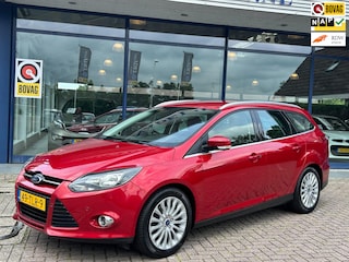 Ford Focus Wagon 1.6 TI-VCT Half-Leer Elek.Stoel Navi Clima Cruise Trekhaak NAP NL-Auto Dealeronderhouden!