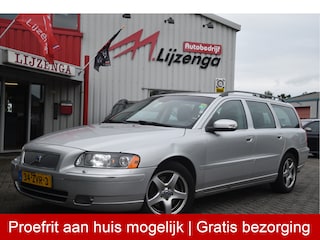 Volvo V70 2.4 D5 Edition Sport Leer | LMV | Schuif/kantel dak | Clima | LMV | Trekhaak
