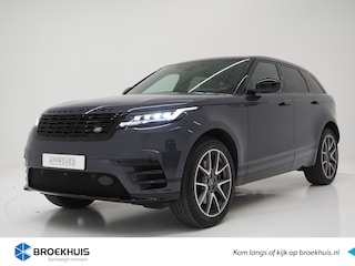 Land Rover Range Rover Velar P400e AWD Dynamic HSE | Pano | 21 Inch | Koel/verwarmbare stoelen | Head-Up | Cold Climate | Black Pack | Windsor Leder | Fabrieksgarantie t/m/ 09-2028 !