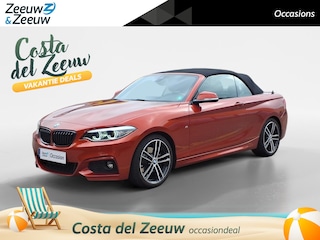 BMW 2-serie Cabrio 220i High Executive Navigatie |Lederen interrieur | 18 inch. | 46.656 km`s | 184 PK | 1 jaar Garantie