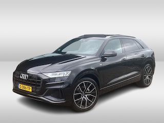 Audi Q8 50 TDI quattro Pro Line S / Trekhaak / Panoramadak / 360Camera / 22'' / Luchtvering / B&O / Softclose / Sfeerverlichting / Dodehoek / Stoelverwarming / DAB / ACC