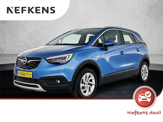 Opel Crossland X SUV Innovation 110 pk | Navigatie | Parkeersensoren Achter | LED Koplampen | DAB Ontvanger | Lederen Stuurwiel | Start/Stop Systeem | Climate Control | Cruise Control | 16" Lichtmetalen Velgen | Apple Carplay/Android Auto |