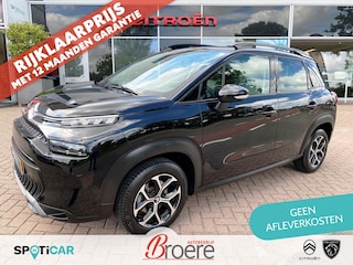 Citroën C3 Aircross 1.2 turbo 110pk S&S Plus | parkeersensoren, stof leder, DAB, 16'' velgen, navigatie via Apple/ Android, grip control, climate- en cruise control