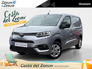 Toyota Proace City 1.2 Turbo Prof | Nieuwstaat! | Dodehoek Detectie | Cruise Control | Achteruitrijcamera | Apple Carplay/Android Auto | Houten laadvloer |