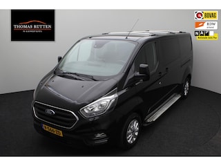 Ford Transit Custom 300 2.0 TDCI L2H1 Limited DC 2019 | Dubbel cabine | 2x schuifdeur | Trekhaak | Airco | Cruise Control | Navigatie | Achteruitrij Camera | DAB Radio | Dakdragers | Parkeersensoren | Boekjes | 2 Sleutels | Nationale Autopas