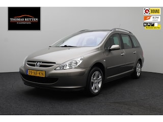 Peugeot 307 SW 2.0 16V Pack 2003 | Airco | Cruise Control | Trekhaak | Elektrische Ramen | Parkeersensoren | Lichtmetaal | Onderhoudshistorie | 2 Sleutels | Nationale Autopas