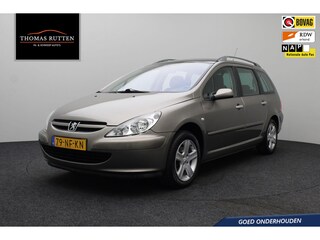 Peugeot 307 SW 2.0 16V Pack 2003 | Airco | Cruise Control | Trekhaak | Elektrische Ramen | Parkeersensoren | Lichtmetaal | Onderhoudshistorie | 2 Sleutels | Nationale Autopas