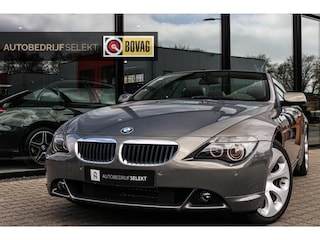 BMW 6-serie Cabrio 630i - LEER - MEMORY - STOELVERWARMING
