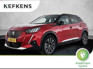 Peugeot 2008 EV GT Pack 50 kWh 136 pk | Navigatie | Accu 92% | Elektrisch Glazen Panoramadak | Achteruitrijcamera | Alcantara Bekleding | Verwarmde Sportstoelen | LED Koplampen | Dodehoek Detectie | Adaptieve Cruise Control | 18" Lichtmetalen Velgen | Apple Carplay/Android Auto |
