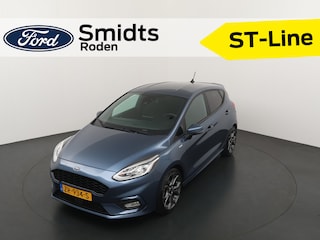 Ford Fiesta 1.0 100PK ST-Line 5drs | Voorruitverwarming | Grote spoiler | Clima | All season | Navigatie |