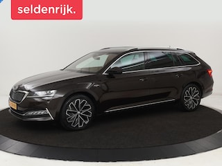 Skoda Superb 1.4 TSI iV Laurin & Klement | Leder | Trekhaak | Adaptive cruise | Stoelverwarming | Canton Sound | Virtual Cockpit | Navigatie | Memory | Achterbankverwarming | Full LED | Keyless | Carplay | PHEV