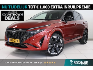 Nissan Qashqai 1.5 e-Power N-Design | 360 Camera | Leder Alcantara | Climatronic | Adaptieve cruisecontrol | LED Matrix koplampen |
