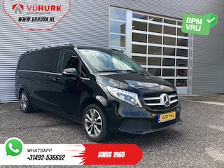 Mercedes-Benz V-klasse 300d Aut. XL L3 Avantgarde Edition BPM VRIJ! 2xElek.Schuifdeur/ Leder/ LED/ Standkachel/ Carplay/ Afn.Trekhaak/ Stoelverw./ Alarm III/ Navi/ Camera/ PDC/ Cruise/ 18” LMV