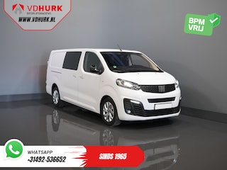 Fiat Scudo 2.0 MJ 180 pk Aut. DC Dubbel Cabine BPM VRIJ! Adapt.Cruise/ Xenon/ Climate/ Keyless/ Carplay/ NL Auto/ PDC
