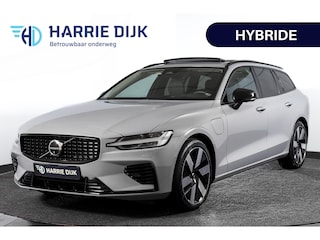 Volvo V60 2.0 T6 Plug-in hybrid AWD Ultra Dark 253 PK - Automaat | S/K-Panodak | Dig. Cockpit | Adapt. Cruise | Stoel-+Stuurverw. | PDC | 360 Camera | NAV + App. Connect | ECC | Elek. Klep | LM 19" | 9589