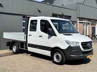 Mercedes-Benz Sprinter 314 2.2 CDI DC Openlaadbak Airco Cruise controle Trekhaak 3500kg 6-Persoons Camera Navigatie Apple carplay open laadbak Pick-up Euro 6 P-up bakwagen
