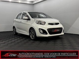 Kia Picanto 1.0 CVVT ISG Design Edition Leder, Parkeersensoren, Airco, A start stop, Lichtmetalen velgen, Radio