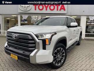 Toyota Tundra limited Limited Nieuwste model, Marge, 3.5 V6 ,10 Traps automaat , 2022, Grijs kenteken, Cred Cab MAX, Hardcover, Full option