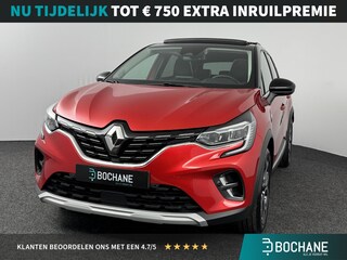 Renault Captur 1.0 TCe 90 techno | Glazen schuif-kantel dak | Bose Audio | Navigatie groot | Cruise adaptief | Stoel & stuur verwarming | Voorruit verwarming |