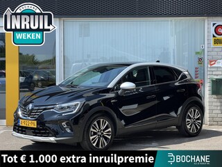 Renault Captur 1.3 mild hybrid 160 iconic | Glazen schuif-kantel dak | 360 graden camera | Adaptieve Cruise Control | Leer | Stoel & stuur verwarming |