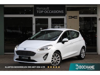 Ford Fiesta 1.0 EcoBoost Titanium | Parkeersensoren | Achteruitrijcamera | Adaptive Cruise Control | Navigatie | Keyless Entry | Climate Control | AppleCarplay/Android Auto | LED