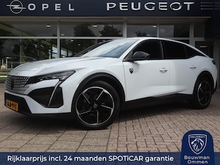 Peugeot 408 GT Hybrid 145PK e-DCS6 Automaat, Rijklaarprijs, Navigatie Keyless entry & start Full led Adaptieve cruise control Stuurverwarming