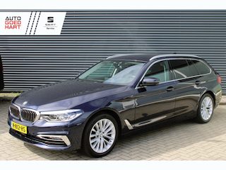 BMW 5-serie Touring 520i Luxuryline Full-Led Comfort-Zetels Dakota-Leer 360-Camera