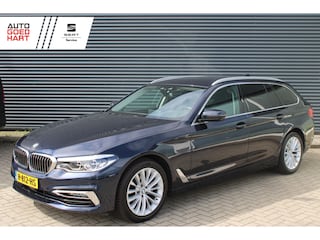 BMW 5-serie Touring 520i Luxuryline Full-Led Comfort-Zetels Dakota-Leer 360-Camera